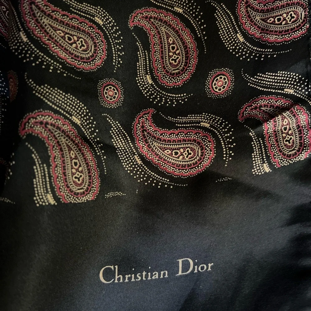 Dior multicolored paisley